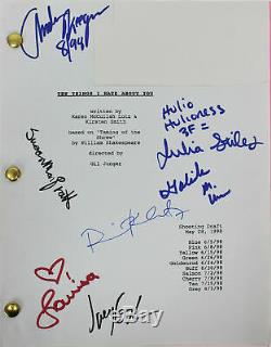 10 Things I Hate About You (7) Styles, Levitt, Union Signed Movie Script BAS