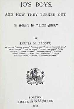 1893 collection LITTLE WOMEN SET movie LOUISA MAY ALCOTT a us CIVIL WAR book MEN