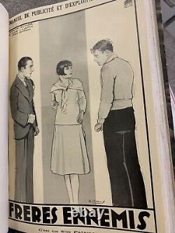 1928 Paramount Silent Film 500+pg Book Louise Brooks Rolled Stockings Clara Bow