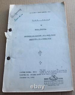 1931 Scandal For Sale Hot News Original Movie Script Emile Gauvreau Robert Keith