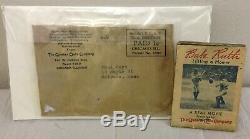 1934 Babe Ruth Flip Movie Book GREAT CONDITION With orig. Mailed Envelope