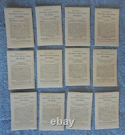 1940s Cigarette Cards DEUTSCHLAND ERWACHT (GERMAN AWAKENED) BOOK & MOVIE CARDS