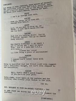 1941, Movie SHOOTING Script, Robert Zemeckis, The Night The Japanese Attacked