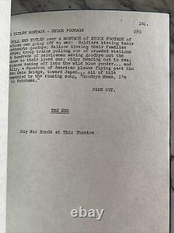 1941, Movie SHOOTING Script, Robert Zemeckis, The Night The Japanese Attacked