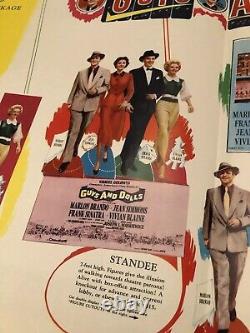 1955 GUYS AND DOLLS Original Promotional Movie Theater Press Book Frank Sinatra