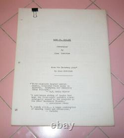 1956 Vintage Movie Screenplay by Alex Gottlieb Wake Up, Darling Broadway