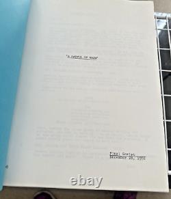 1957 A Hateful of Rain Classic Film Movie Original Vintage Final Script 1956