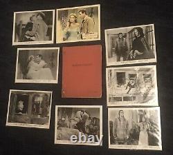 1958 Original Bullwhip Western Movie Script By Adele Buffington & 8 Press Photos