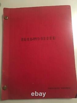 1958 Original Bullwhip Western Movie Script By Adele Buffington & 8 Press Photos