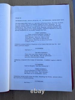 1958 Robert Keith Personal Script Screenplay For The Tempest Movie Capt. Miranov