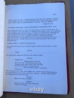 1958 Robert Keith Personal Script Screenplay For The Tempest Movie Capt. Miranov