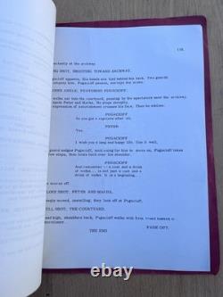 1958 Robert Keith Personal Script Screenplay For The Tempest Movie Capt. Miranov