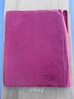 1958 Robert Keith Personal Script Screenplay For The Tempest Movie Capt. Miranov