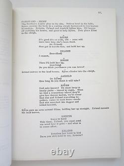 1960 KRISTIN Unproduced SCREENPLAY by ERNEST PASCAL of SIGRID UNDSET Novel