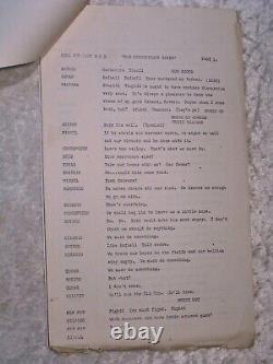 1960 THE MAGNIFICENT SEVEN Vintage Hollywood Western Screenplay Script KUROSAWA