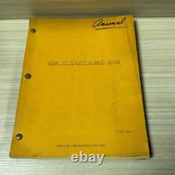 1965 How to Stuff a Wild Bikini Original Movie Script Marianne Gaba Animal AIP