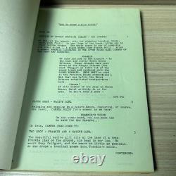 1965 How to Stuff a Wild Bikini Original Movie Script Marianne Gaba Animal AIP