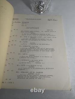 1965 THE SECRET OF MY SUCCESS Original Movie Script Continuity James Booth, MGM
