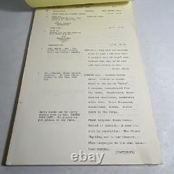 1966 AMBUSH BAY Original Movie Script Continuity