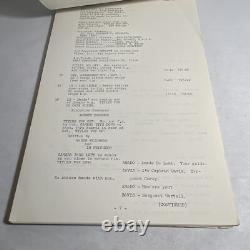 1966 AMBUSH BAY Original Movie Script Continuity