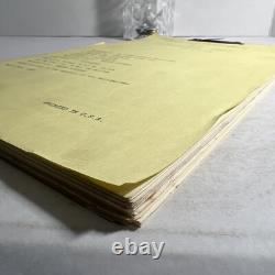 1966 AMBUSH BAY Original Movie Script Continuity