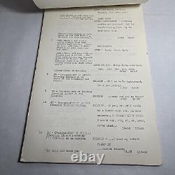 1966 THE RUSSIANS ARE COMING War Comedy Movie Script Alan Arkin, Carl Reiner