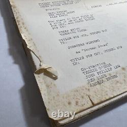 1966 THE RUSSIANS ARE COMING War Comedy Movie Script Alan Arkin, Carl Reiner