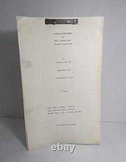 1967-1983 WALT DISNEY Original Movie Script LOT of 12 Rare Disney Collection