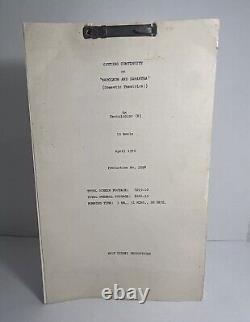 1967-1983 WALT DISNEY Original Movie Script LOT of 12 Rare Disney Collection