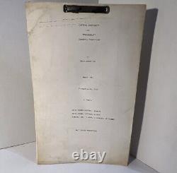 1967-1983 WALT DISNEY Original Movie Script LOT of 12 Rare Disney Collection