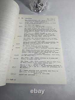 1967 DON'T MAKE WAVES Original SHARON TATE & Tony Curtis Sex Comedy Movie Script