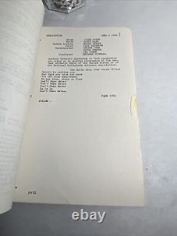 1967 DON'T MAKE WAVES Original SHARON TATE & Tony Curtis Sex Comedy Movie Script