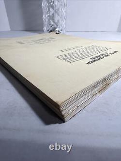 1967 DON'T MAKE WAVES Original SHARON TATE & Tony Curtis Sex Comedy Movie Script