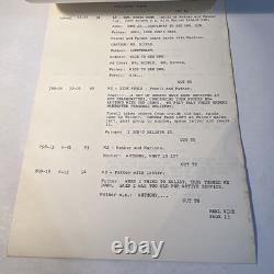 1967 THE HAPPIEST MILLIONAIRE Original Walt Disney Film Movie Script Continuity