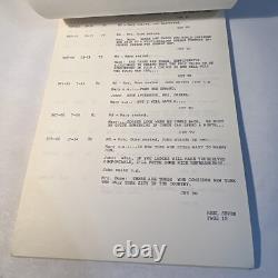 1967 THE HAPPIEST MILLIONAIRE Original Walt Disney Film Movie Script Continuity