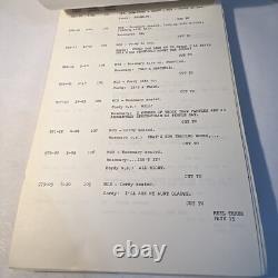 1967 THE HAPPIEST MILLIONAIRE Original Walt Disney Film Movie Script Continuity