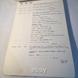 1967 THE HAPPIEST MILLIONAIRE Original Walt Disney Film Movie Script Continuity