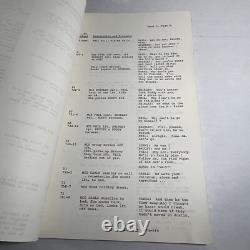 1968 BUONA SERA, MRS. CAMPBELL Movie Script Gina Lollobrigida, Shelley Winters