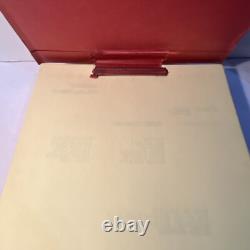1969 CROSSPLOT Original Movie Script Continuity Roger Moore, Claudie Lange