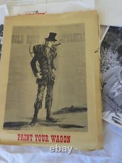 1969 Movie Paint your Wagon press-kit