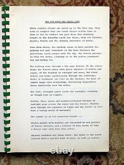 1969 SCRIPT RUSSIAN-SWEDISH FILM MAN FROM THE OTHER SIDE Emil BRAGINSKY Rare