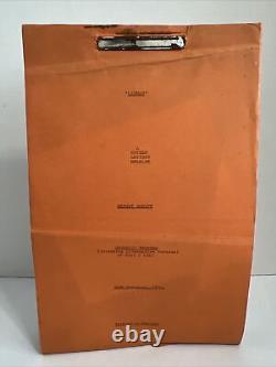 1970 LAWMAN Original Movie EXPORT SCRIPT withAlt Version, Burt Lancaster RARE