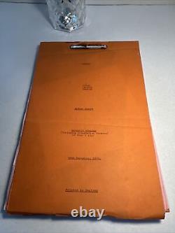 1970 LAWMAN Original Movie EXPORT SCRIPT withAlt Version, Burt Lancaster RARE