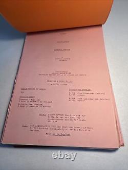 1970 LAWMAN Original Movie EXPORT SCRIPT withAlt Version, Burt Lancaster RARE