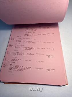 1970 LAWMAN Original Movie EXPORT SCRIPT withAlt Version, Burt Lancaster RARE