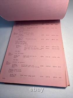 1970 LAWMAN Original Movie EXPORT SCRIPT withAlt Version, Burt Lancaster RARE