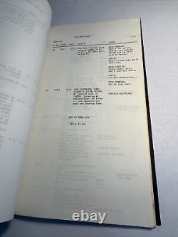 1970 ONE MORE TIME Original Movie Release Script Sammy Davis Jr, Peter Lawford