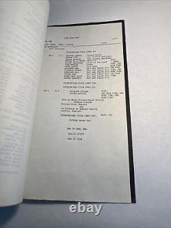 1970 ONE MORE TIME Original Movie Release Script Sammy Davis Jr, Peter Lawford