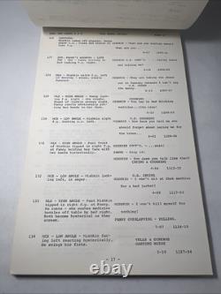1970 THE ANGEL LEVINE Movie Script Continuity Jan Kadar, Zero Mostel, Belafonte