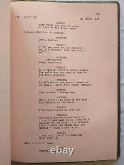 1970 THE BOYS IN THE BAND Original Movie Script by Mart Crowley LGBTQ